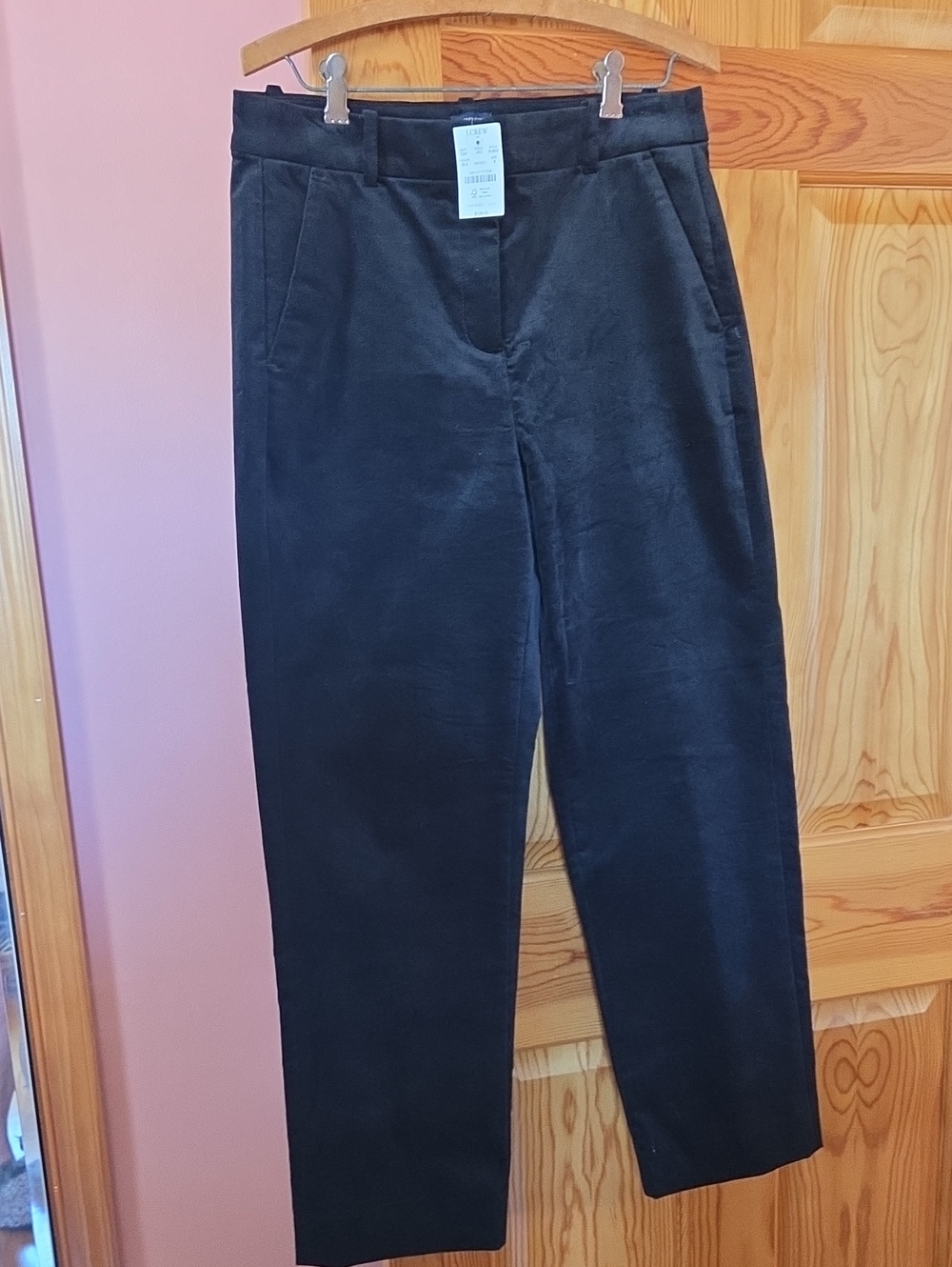 J. Crew Black Kallie Trousers